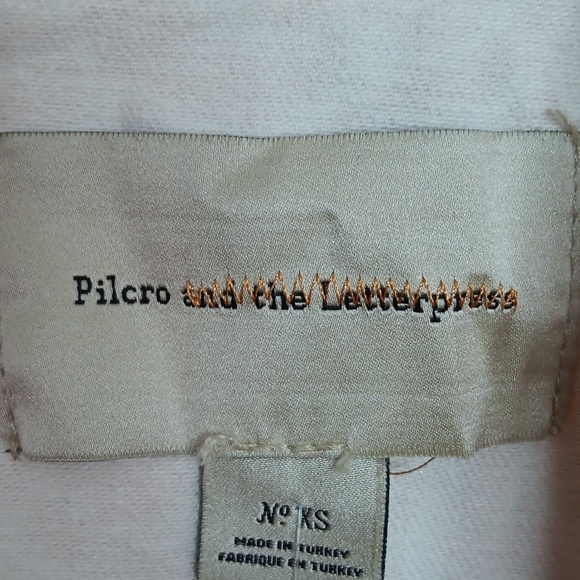 Anthropologie Pilcro Animal Print Denim Jacket Size XS NWT - Picture 5 of 9